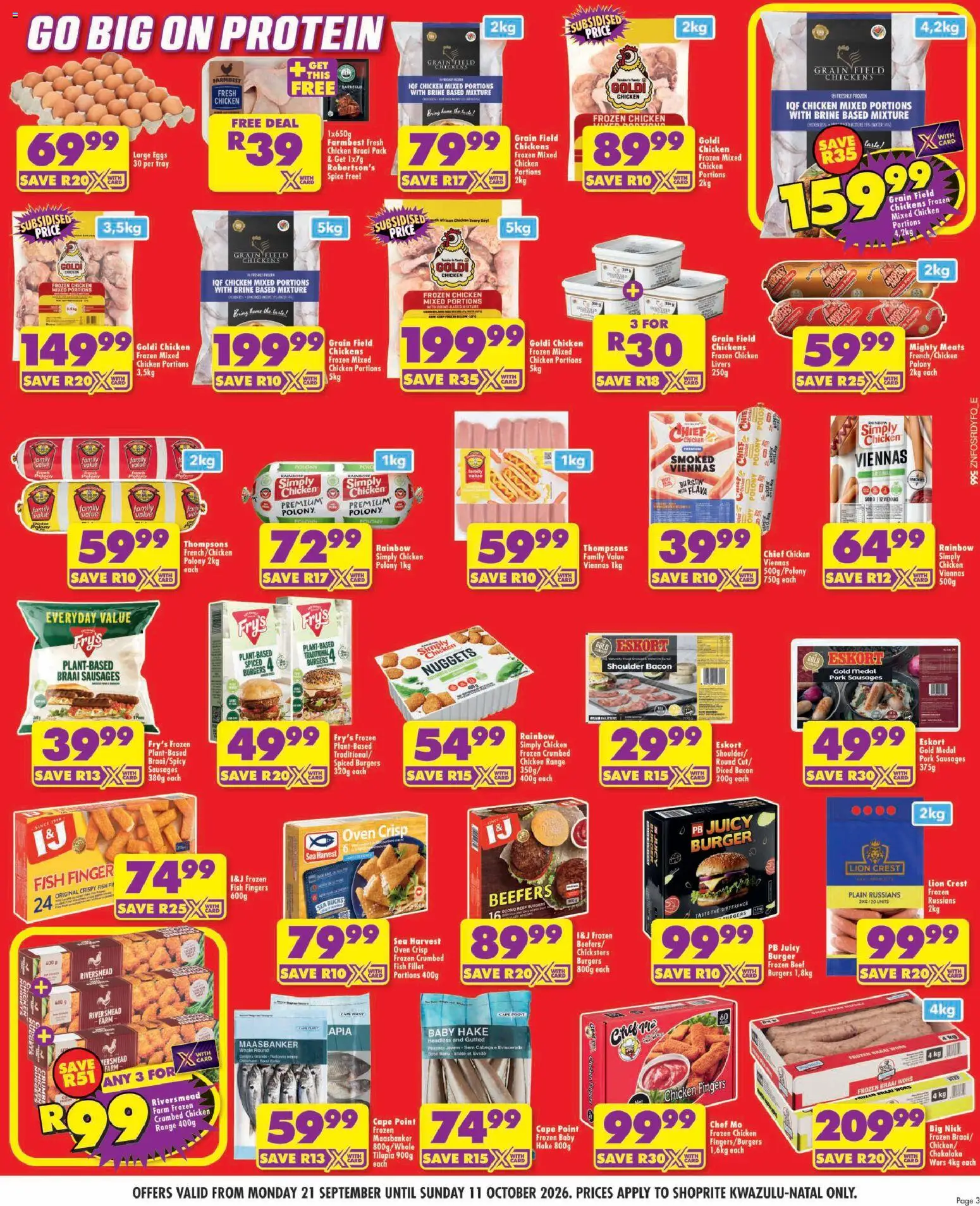 New Shoprite catalogue – valid from 21/09/2026 | Page: 3