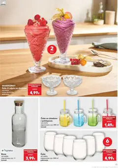 SILVERCREST, Čaše ili zdjele za sladoled, od stakla, razne dimenzije, pakiranje, Čaše ili zdjele za sladoled od stakla razne dimenzije pakiranje - Pregled kataloga iz trgovine Kaufland, vrijedi od 01.07.2026 | Stranica: 17 | Proizvodi: Tognana, Čaša sa slamkom, Čaše, Sladoled