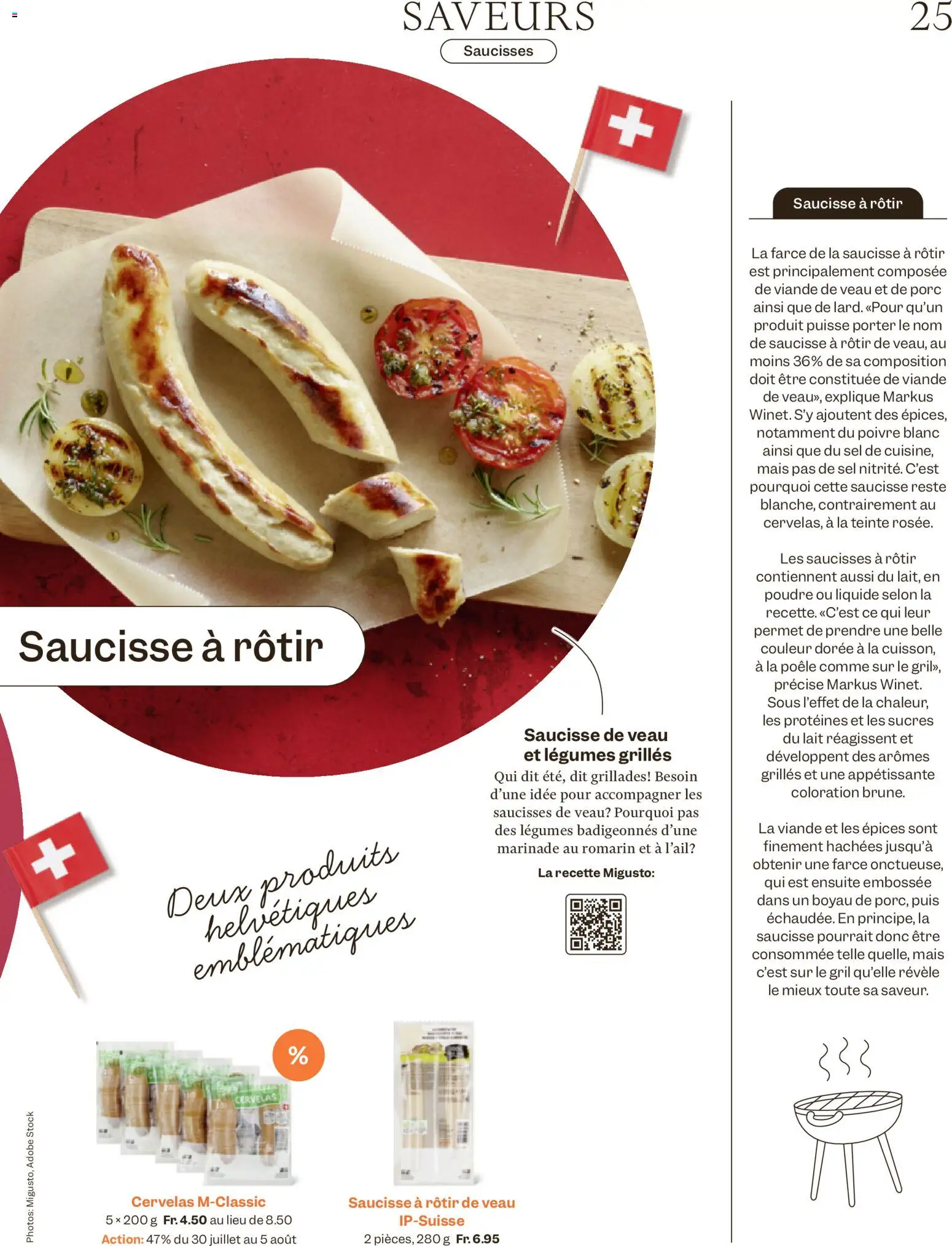 Migros aktionen Magazine FR – gültig ab 29.07.2026 | Seite: 25