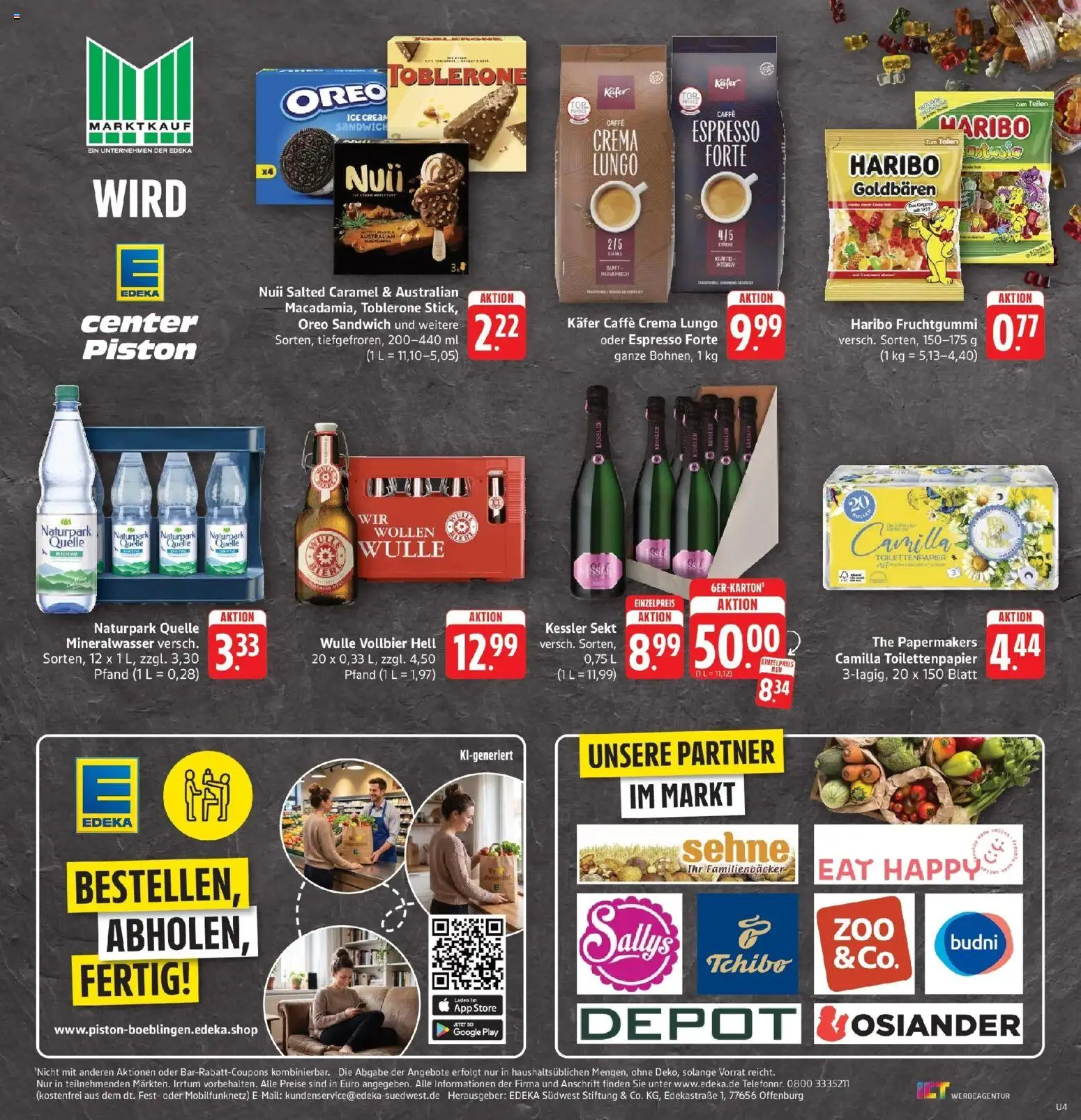 Marktkauf Prospekt Böblingen (ab 07.09.2026) » Angebote online | Seite: 4 | Produkte: Haribo, Sekt, Mineralwasser, Toilettenpapier