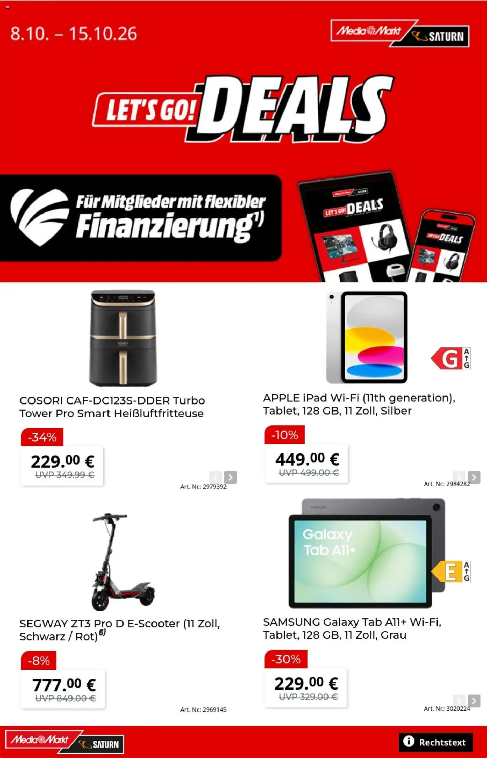 Media Markt Prospekt – gültig ab 08.10.2026 | Seite: 1