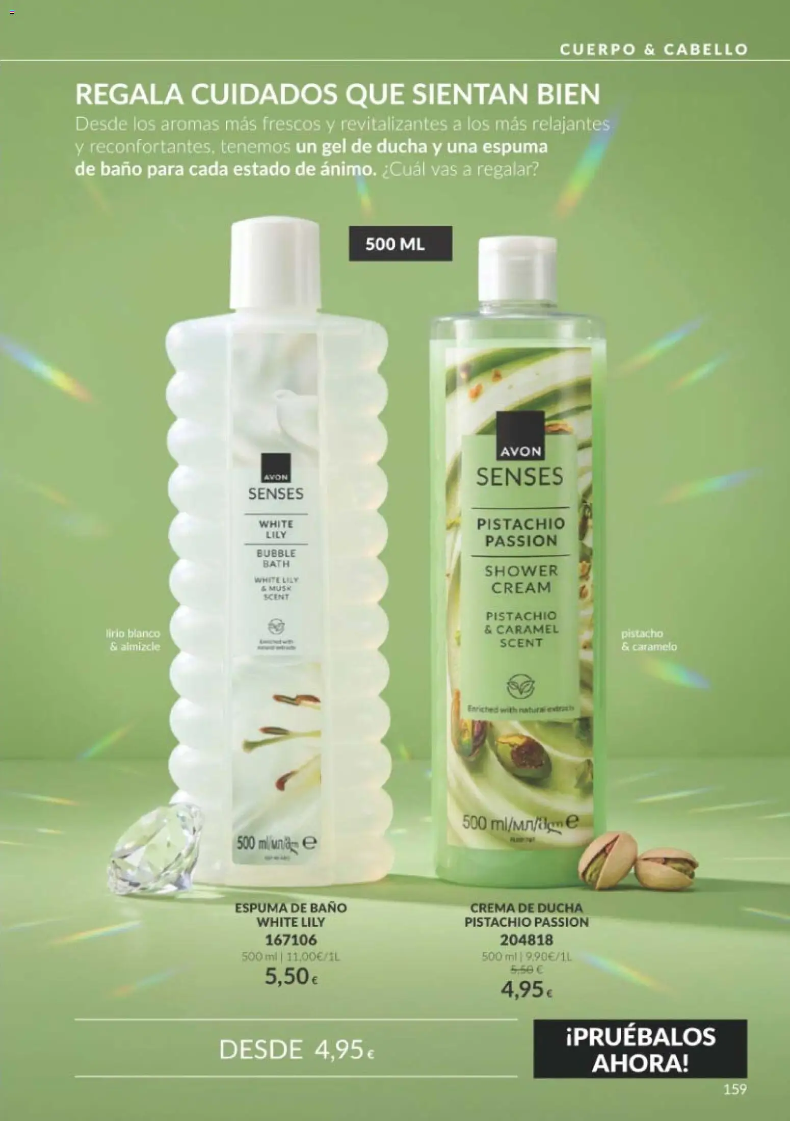 Catálogo AVON Black Friday │ válido desde el 01/11/2026 | Página: 159 | Productos: Gel de ducha, Crema, Baño, Ducha