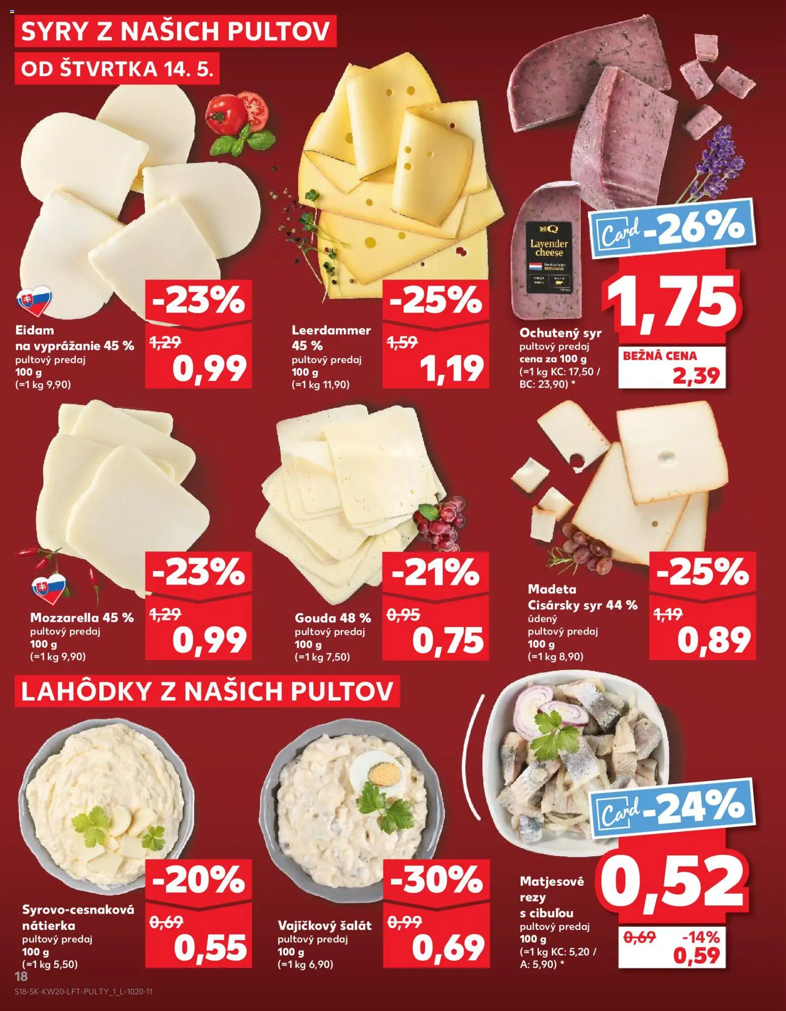 Nové Kaufland akcie – leták je platný od 14.05.2026 | Strana: 18