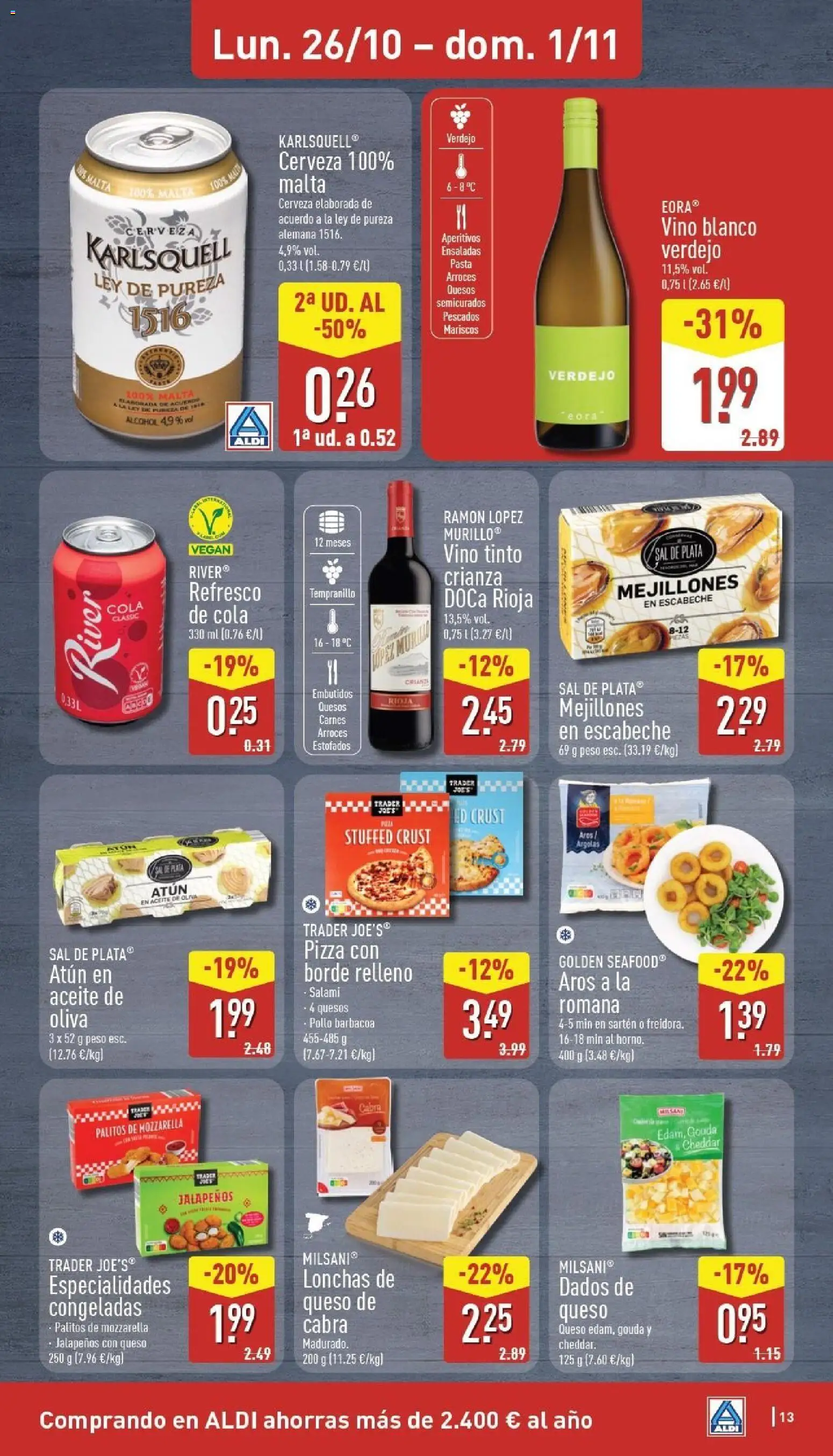 Aldi folleto Canarias │ válido desde el 26/10/2026 | Página: 13