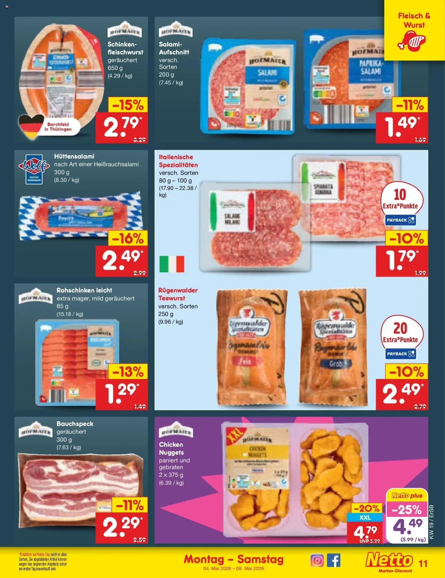 Netto Marken-Discount Prospekt Nordhausen	 – gültig ab 04.05.2026 | Seite: 11
