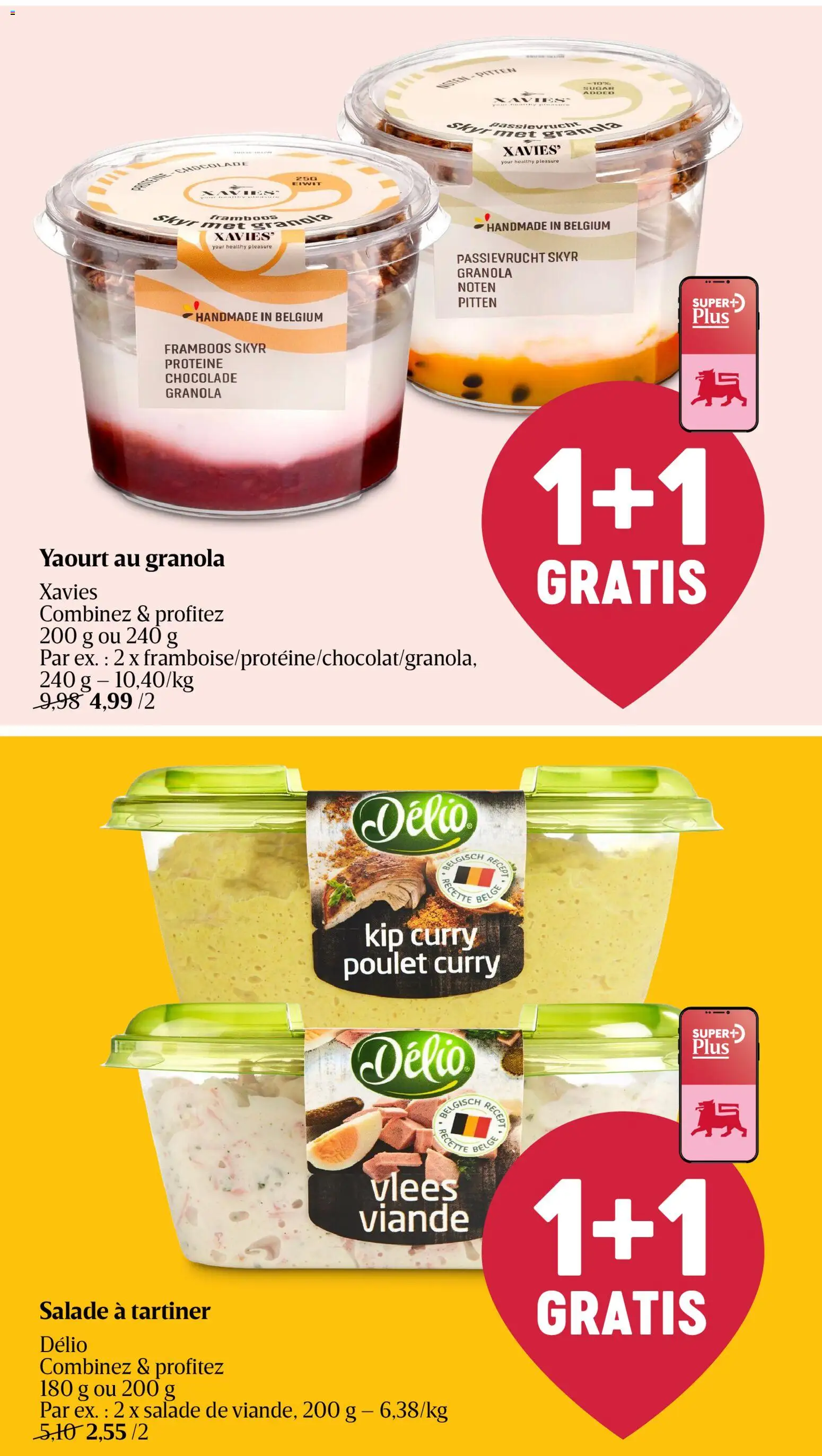 {H1} | Pagina: 19 | Producten: Vlees, Noten, Skyr, Chocolade