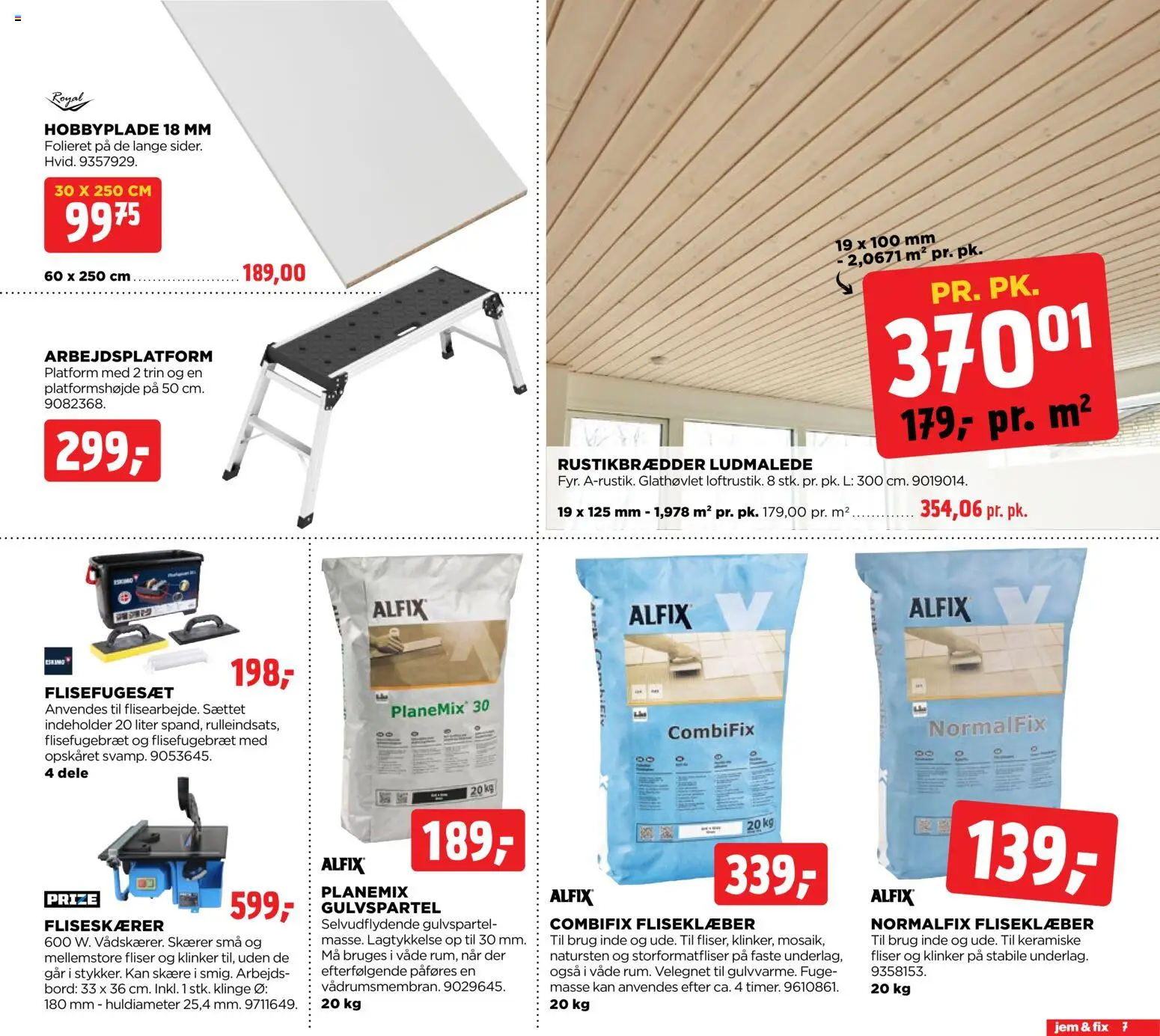 Jem & fix tilbudsavis – gyldig fra 05/07/2026 | Side: 7 | Produkter: Bord, Skærer