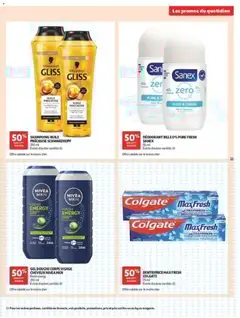 Auchan - Prévisualisation de DÉODORANT BILLLE 0% PURE FRESH SANEX, PURE & FRESH 50 ml valide à partir de 15/09/2026 | Page: 11 | Produits: Shampoing, Déodorant, Douche, Huile