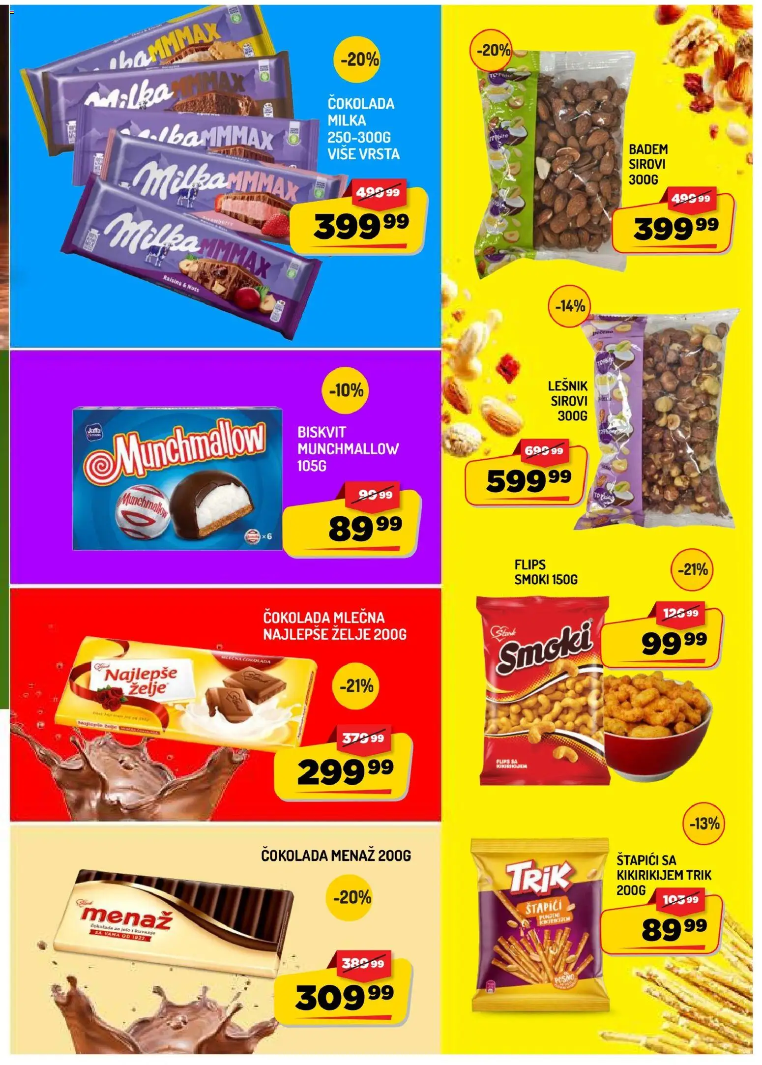 Aman katalog - važi od 23.10.2026 | Strana: 11 | Proizvode: Milka, Smoki, Badem, Čokolada