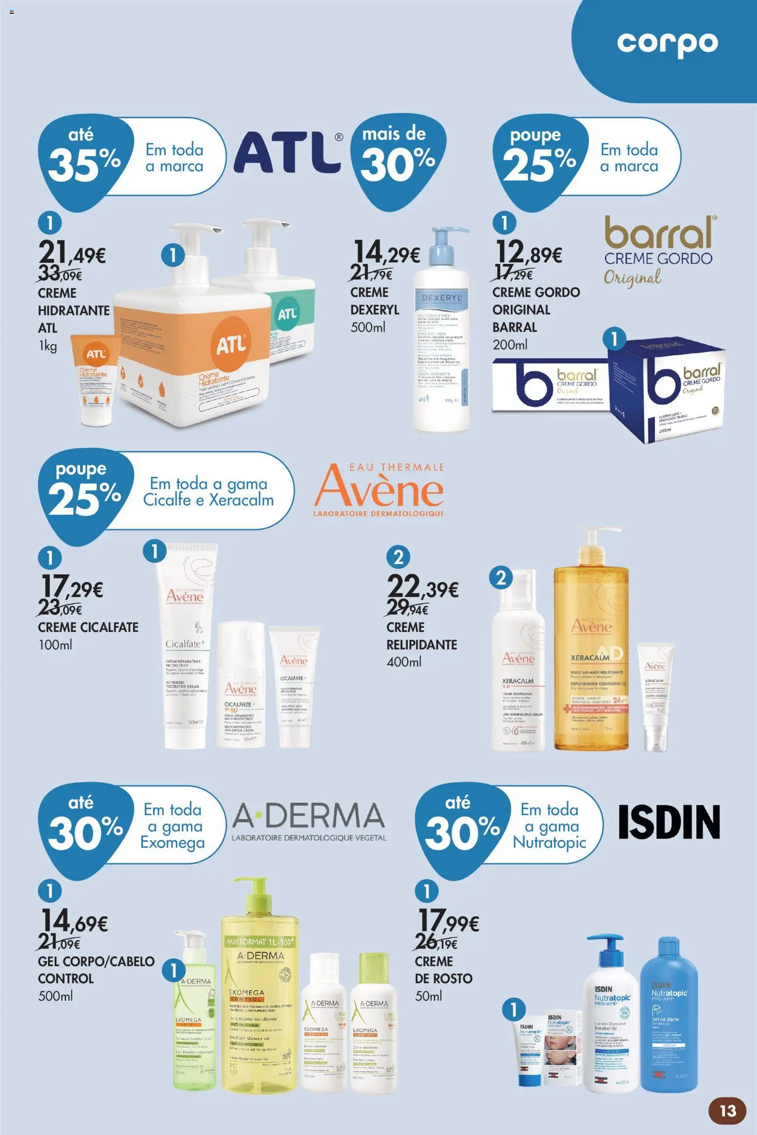Pingo Doce folheto Bem Estar Outono Lojas │ válido de 20/10/2026 | Página: 13 | Produtos: Creme