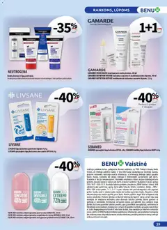 BENU leidinys galioja nuo 2026.10.01 | Puslapis: 39 | Prekių: Balzamas, Antiperspirantas