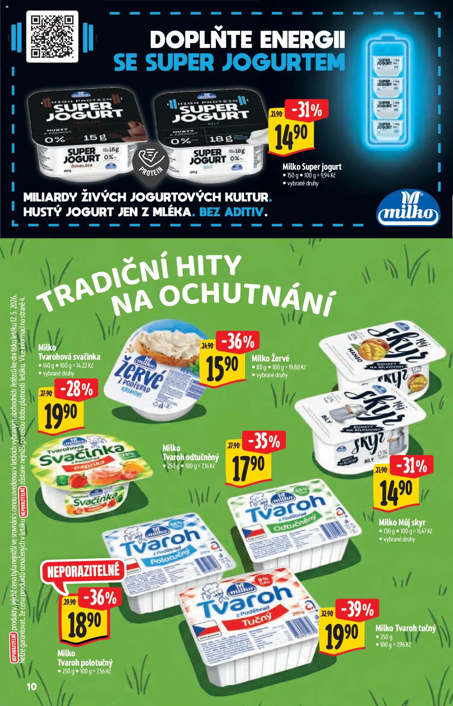 Albert katalog - Hypermarket od 20.05.2026 | Strana: 10 | Produkty: Mango, Paprika, Tvaroh odtučněný, Skyr