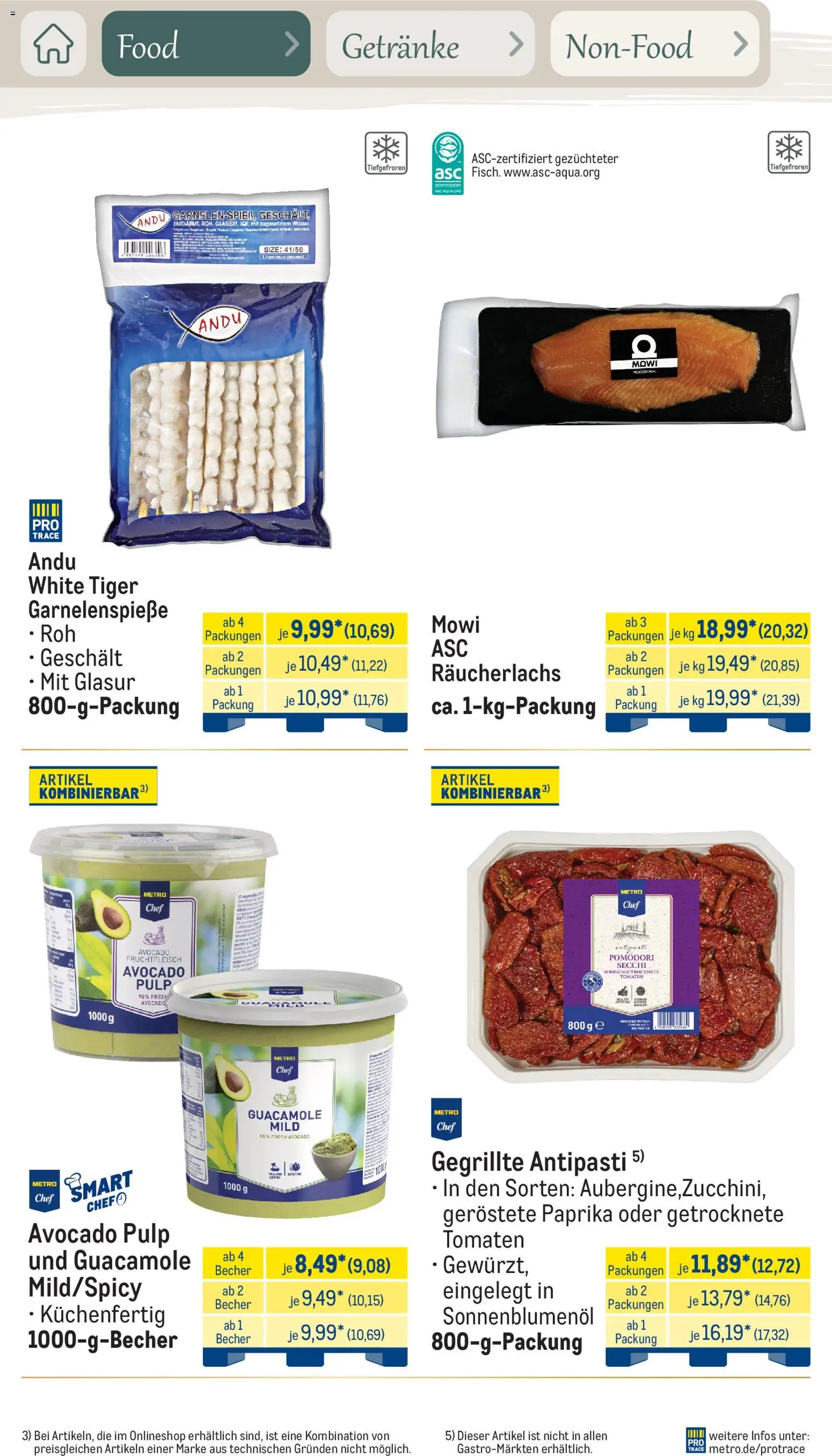 Metro Saisonkatalog Erfolgsrezept – gültig ab 01.10.2026 | Seite: 7 | Produkte: Sonnenblumenol, Tomaten, Avocado, Wasser