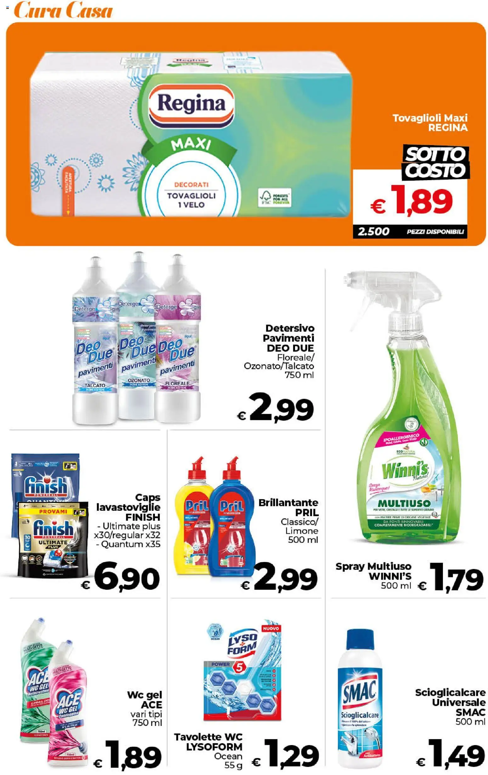 Volantino Ipercoop del 13/10/2026 | Pagina: 47 | Prodotti: Limone, Lavastoviglie, WC