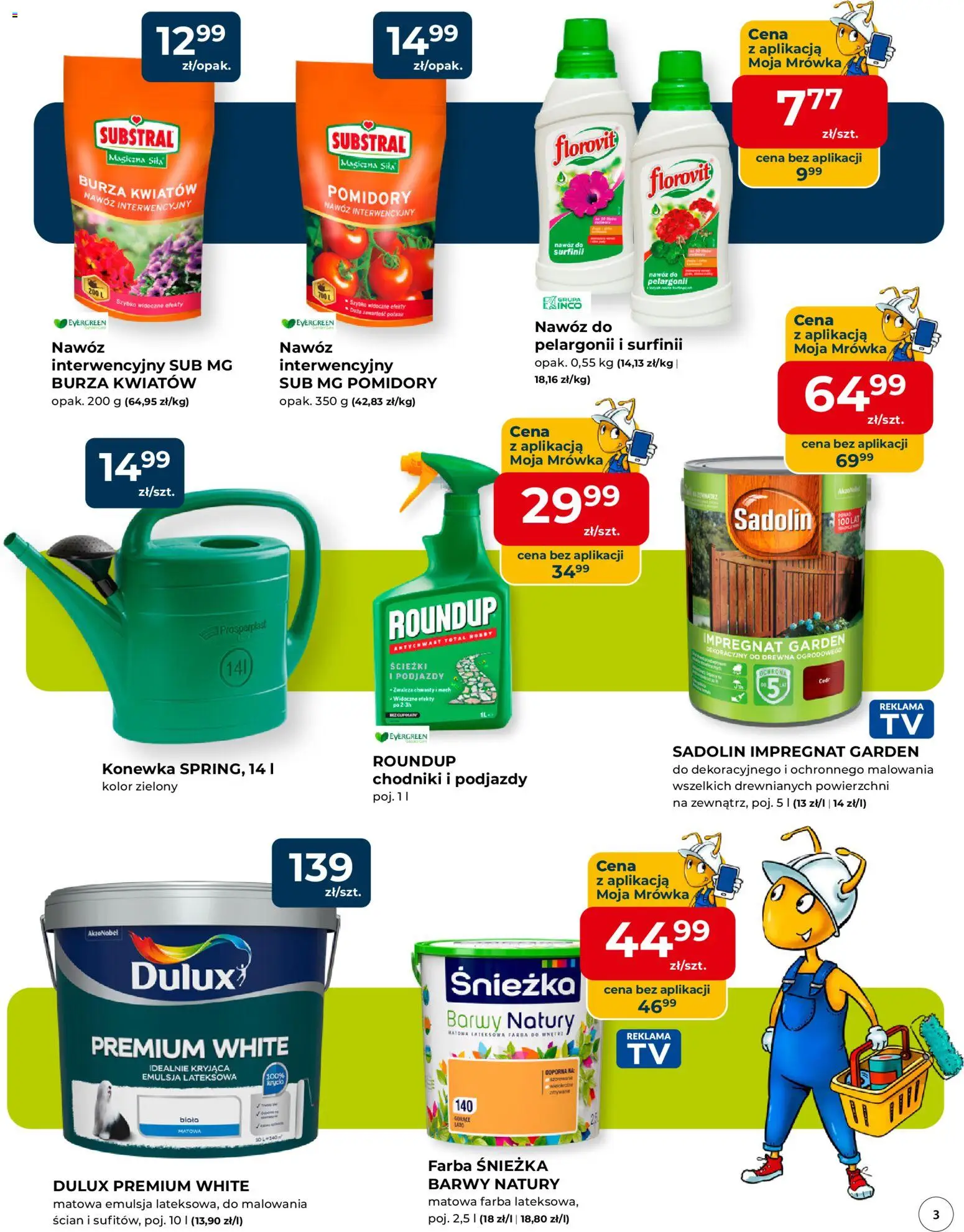 Mrówka gazetka - Rypin od 14.05.2026 | Strona: 3 | Produkty: Pomidory