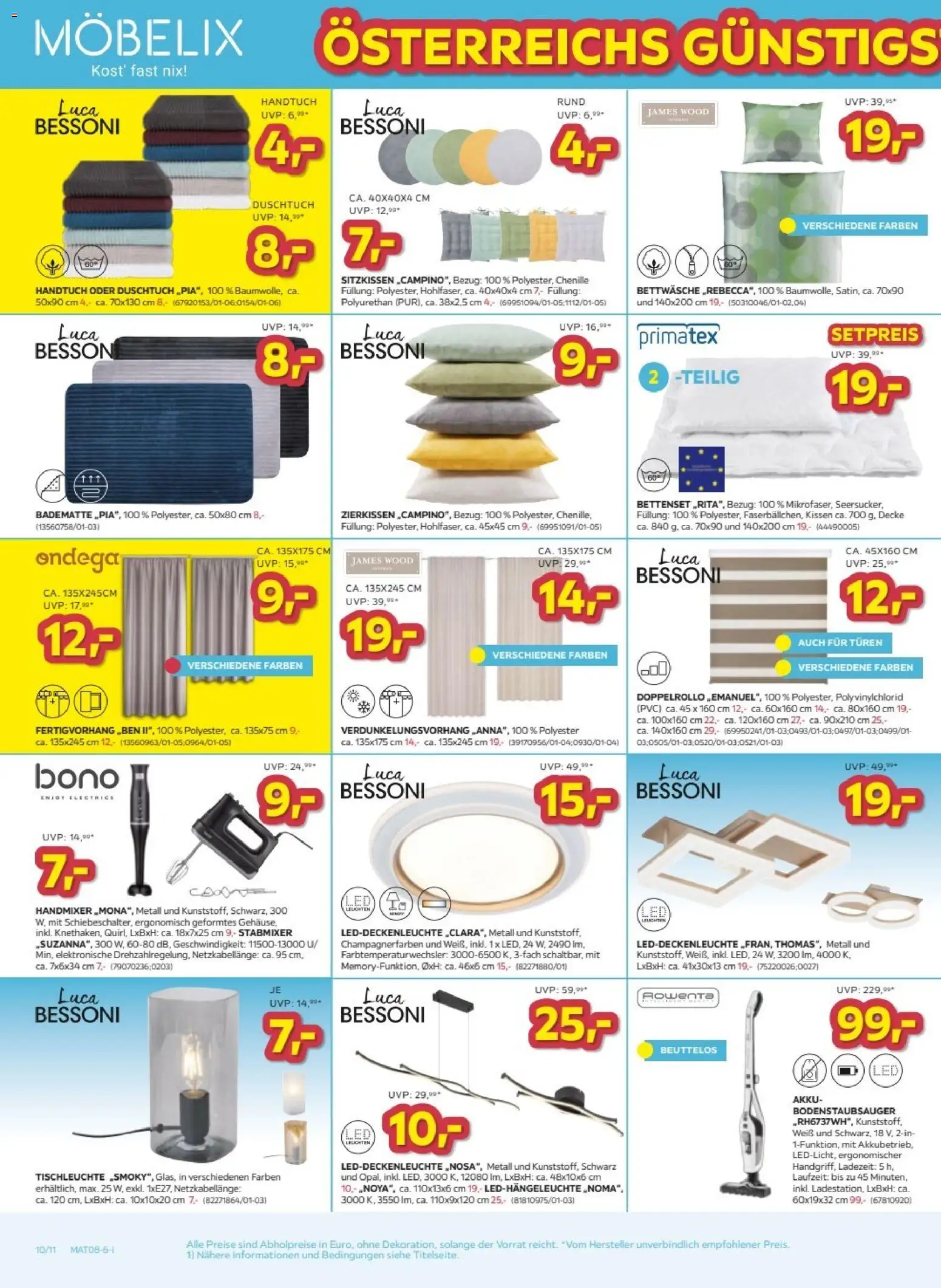 Möbelix Angebote gültig ab 04.08.2026 | Seite: 10 | Produkte: Kissen, Decke