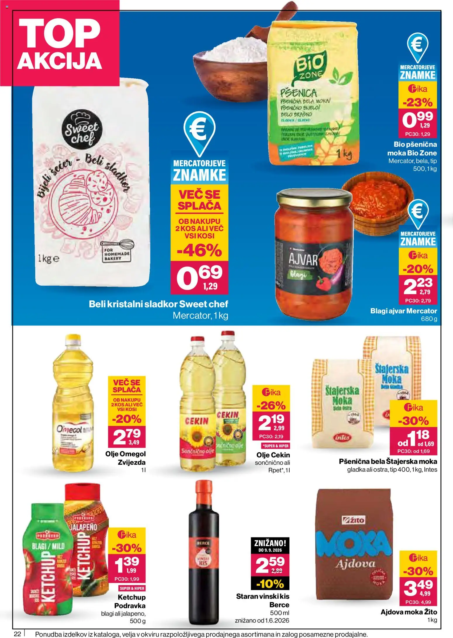 Novi Mercator katalog ponudbe – veljaven od 02.07.2026 | Stran: 22