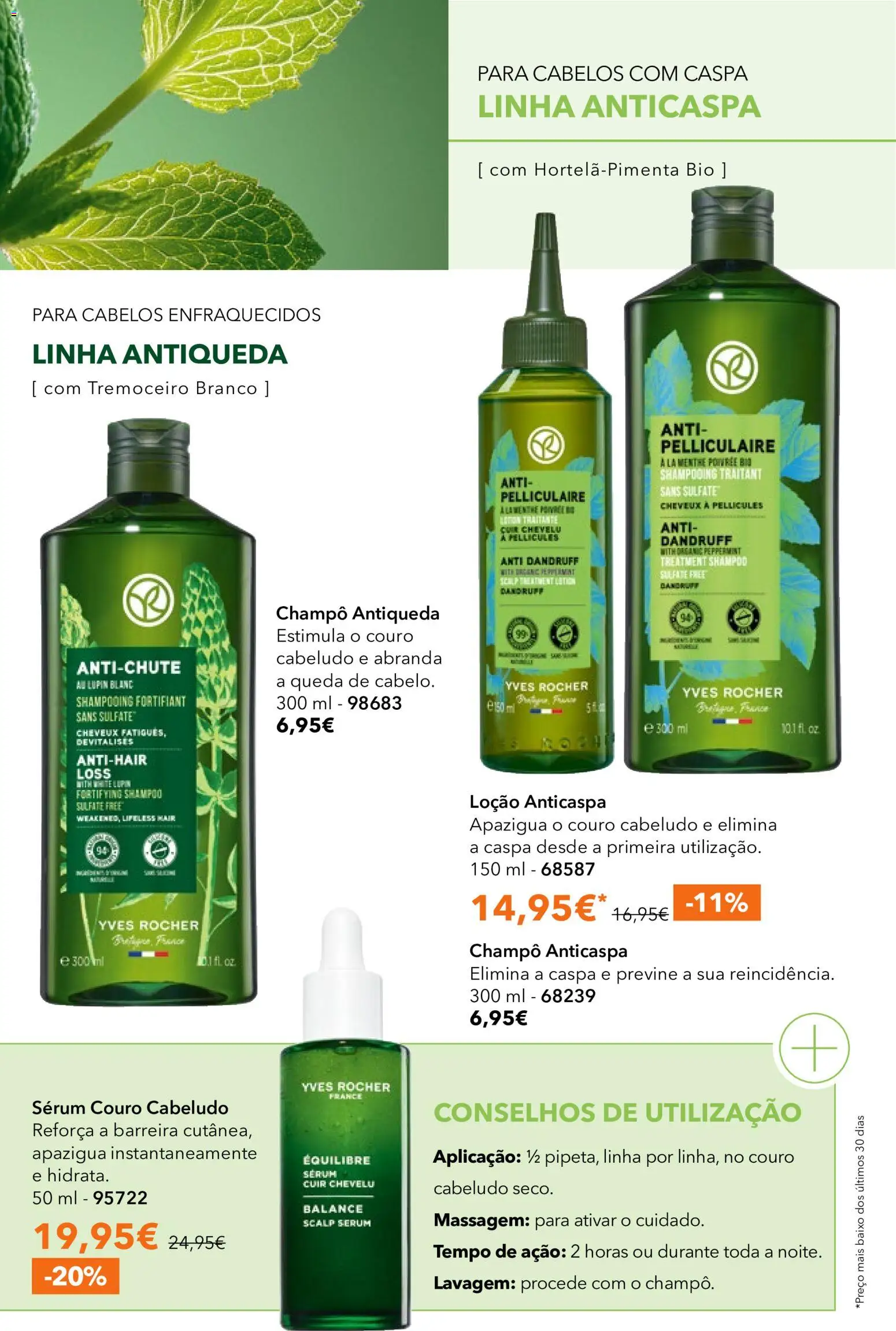 Yves Rocher catálogo 8 │ válido de 03.06.2026 | Página: 70 | Produtos: Shampoo, Sérum