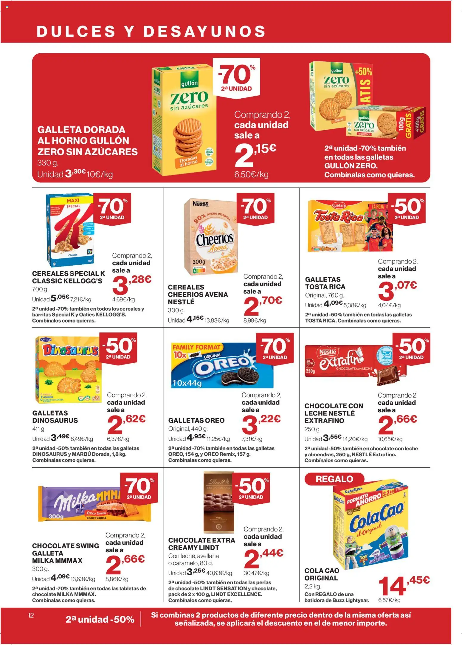Supercor folleto │ válido desde el 04.06.2026 | Página: 12 | Productos: Chocolate, Κεραία, Galletas, Batidora
