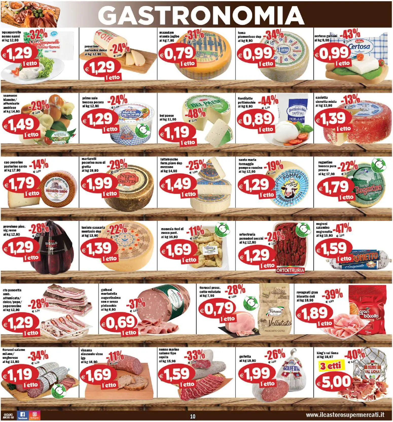 Volantino Il Castoro del 22/07/2026 | Pagina: 10