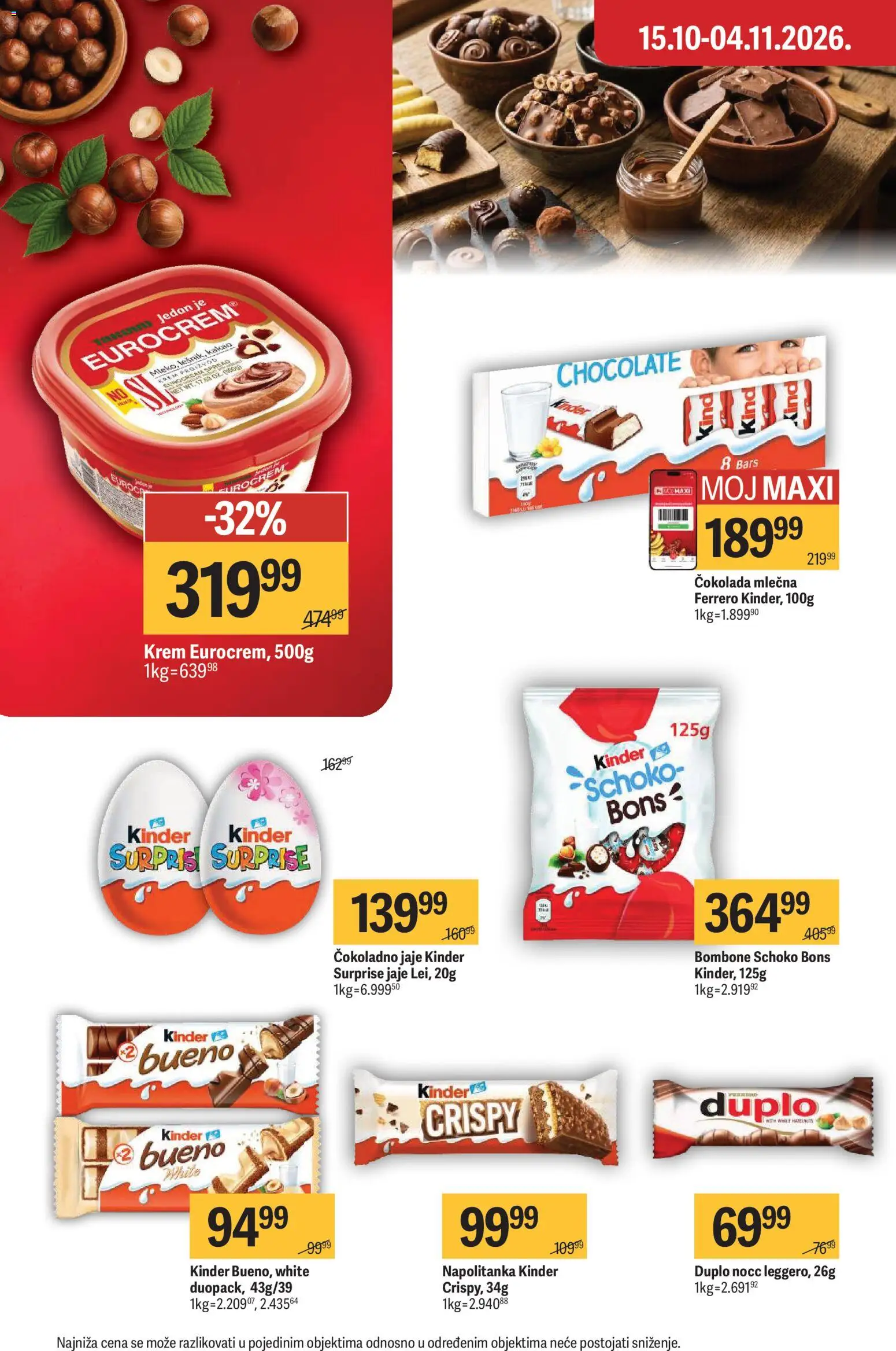 Maxi katalog - važi od 22.10.2026 | Strana: 32