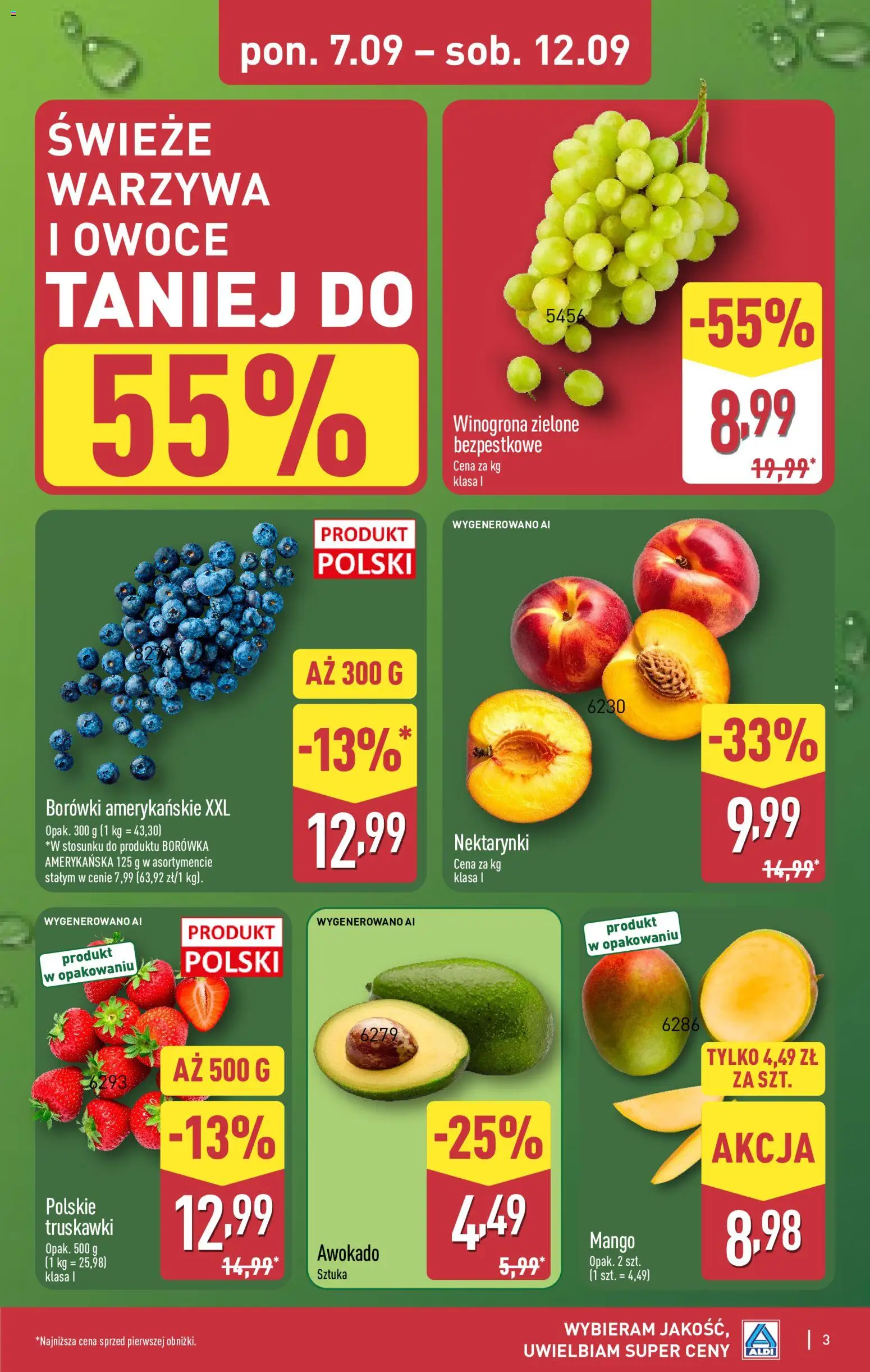 Aldi gazetka od 07.09.2026 | Strona: 3