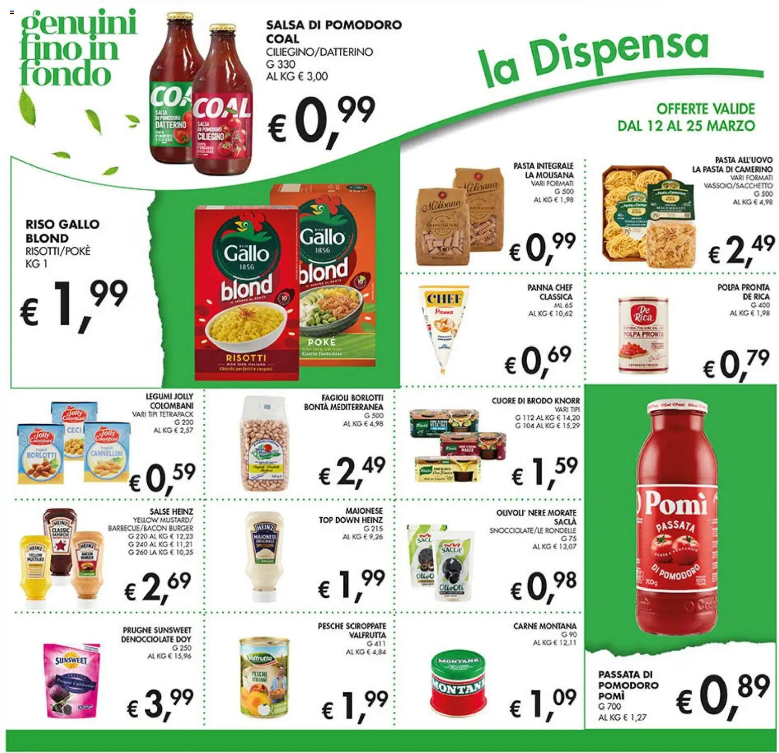 Volantino Coal del 12.03.2026 | Pagina: 18 | Prodotti: Ceci, Fagioli, Maionese, Top