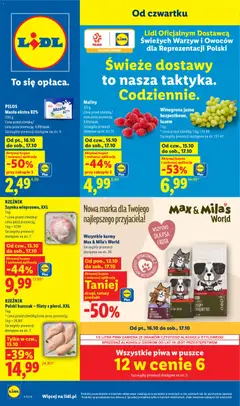 Náhled letáku Lidl Polsko leták od 15.10.2026