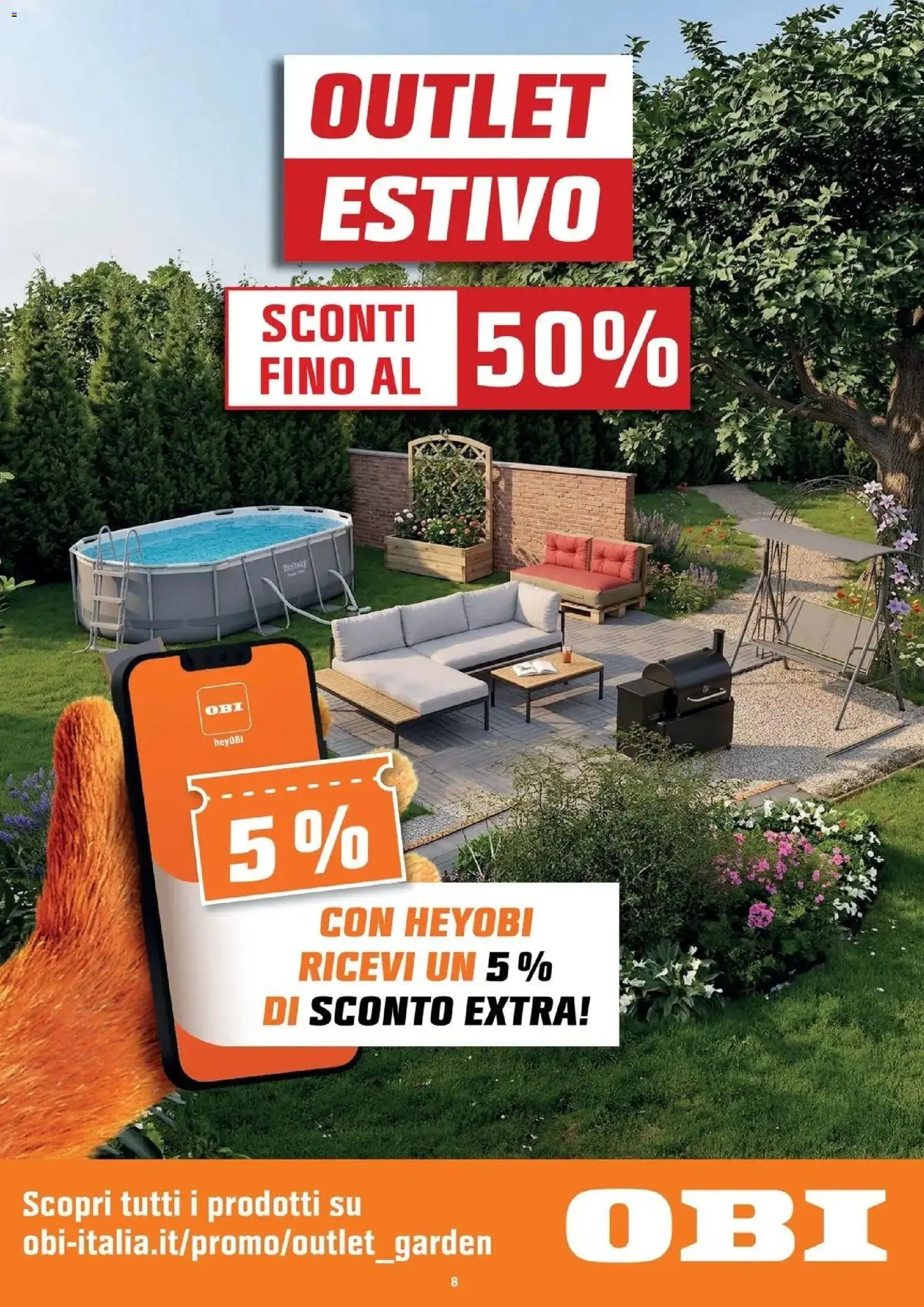 Volantino OBI del 30/07/2026 | Pagina: 8