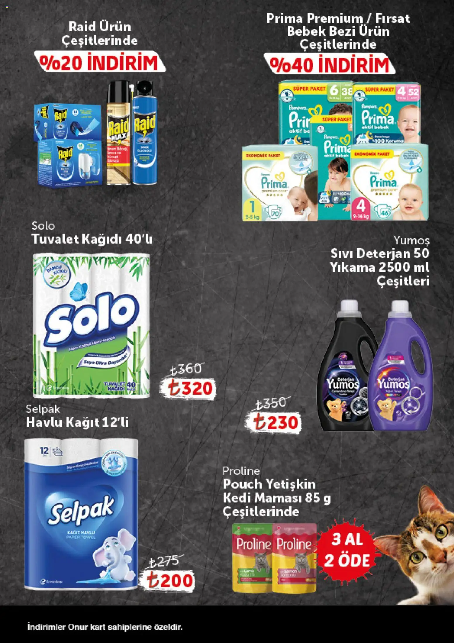 Onur Market - Katalog Gurme - 14 Temmuz 2026 tarihinden itibaren geçerlidir | Sayfa: 14 | Ürünler: Tuvalet, Deterjan, Tuvalet kağıdı