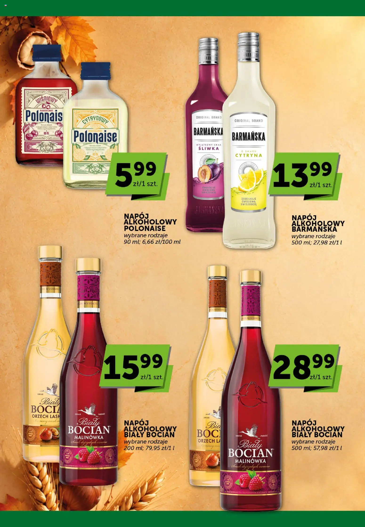 Euro Sklep gazetka - Oferta alkoholowa od 15.10.2026 | Strona: 3 | Produkty: Cytryna, Biały Bocian