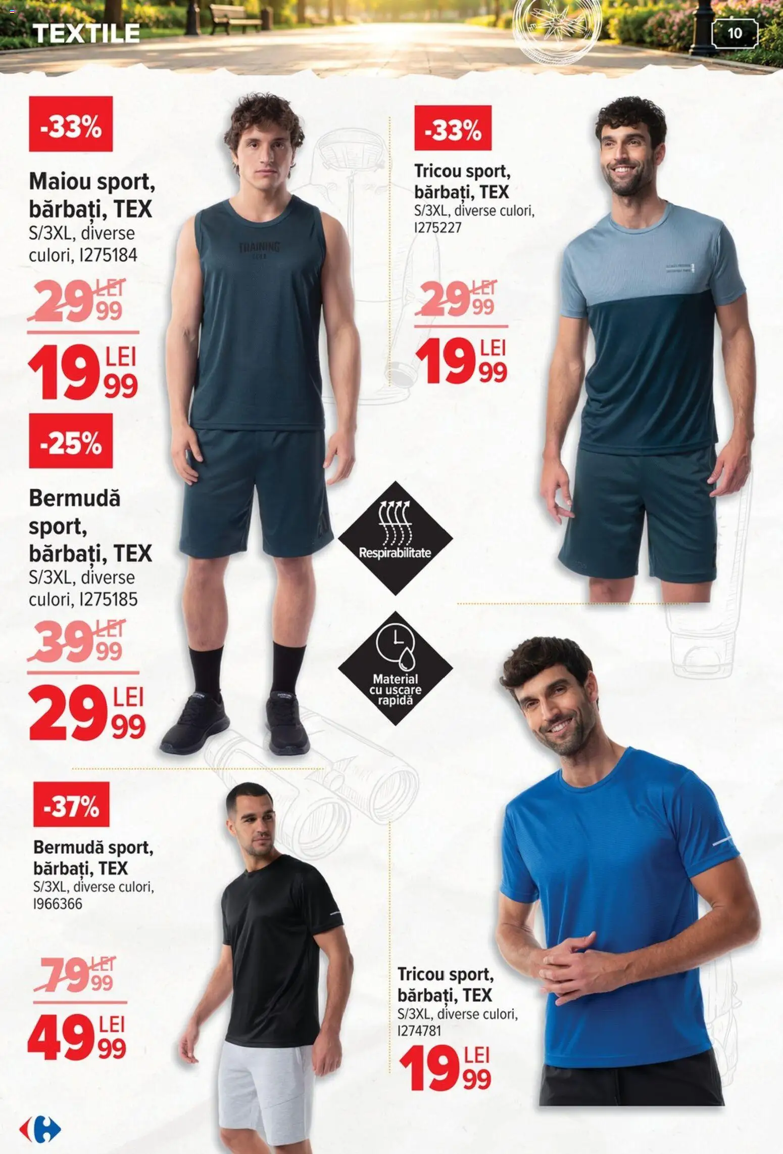 Noul catalog Carrefour – valabil de la 03.06.2026 | Pagină: 10 | Produse: Tricou, Maiou