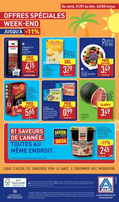 Aldi - Prévisualisation de SALADE DE FRUITS, FRUIT SALAD valide à partir de 28/07/2026 | Page: 44