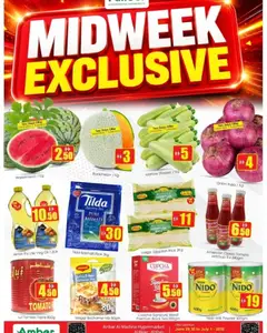 Preview of Amber catalogue MIDWEEK EXCLUSIVE valid from 30 Jun, 2026
