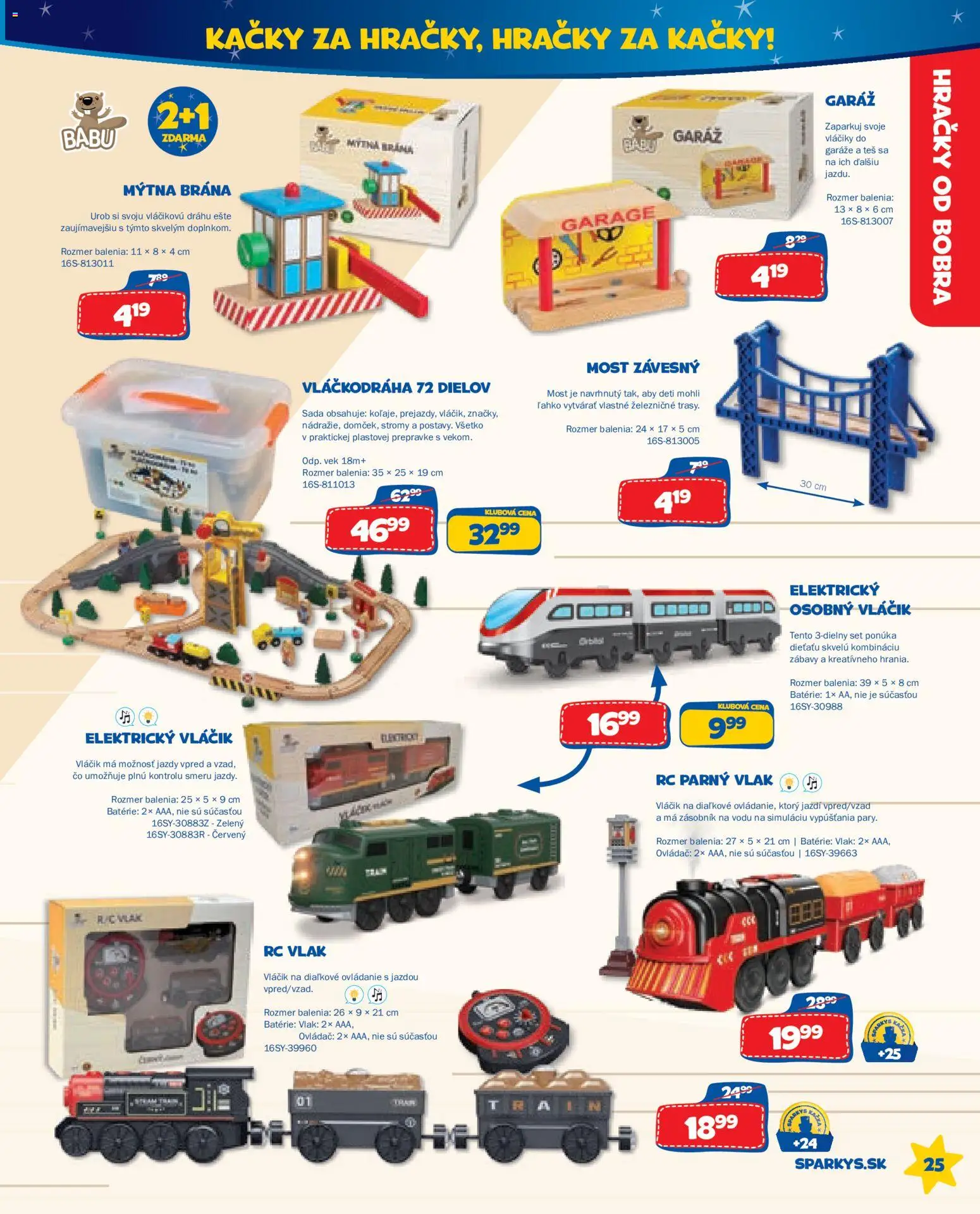 Nové ALLTOYS akcie – leták je platný od 01.05.2026 | Strana: 25 | Produkty: Hračky