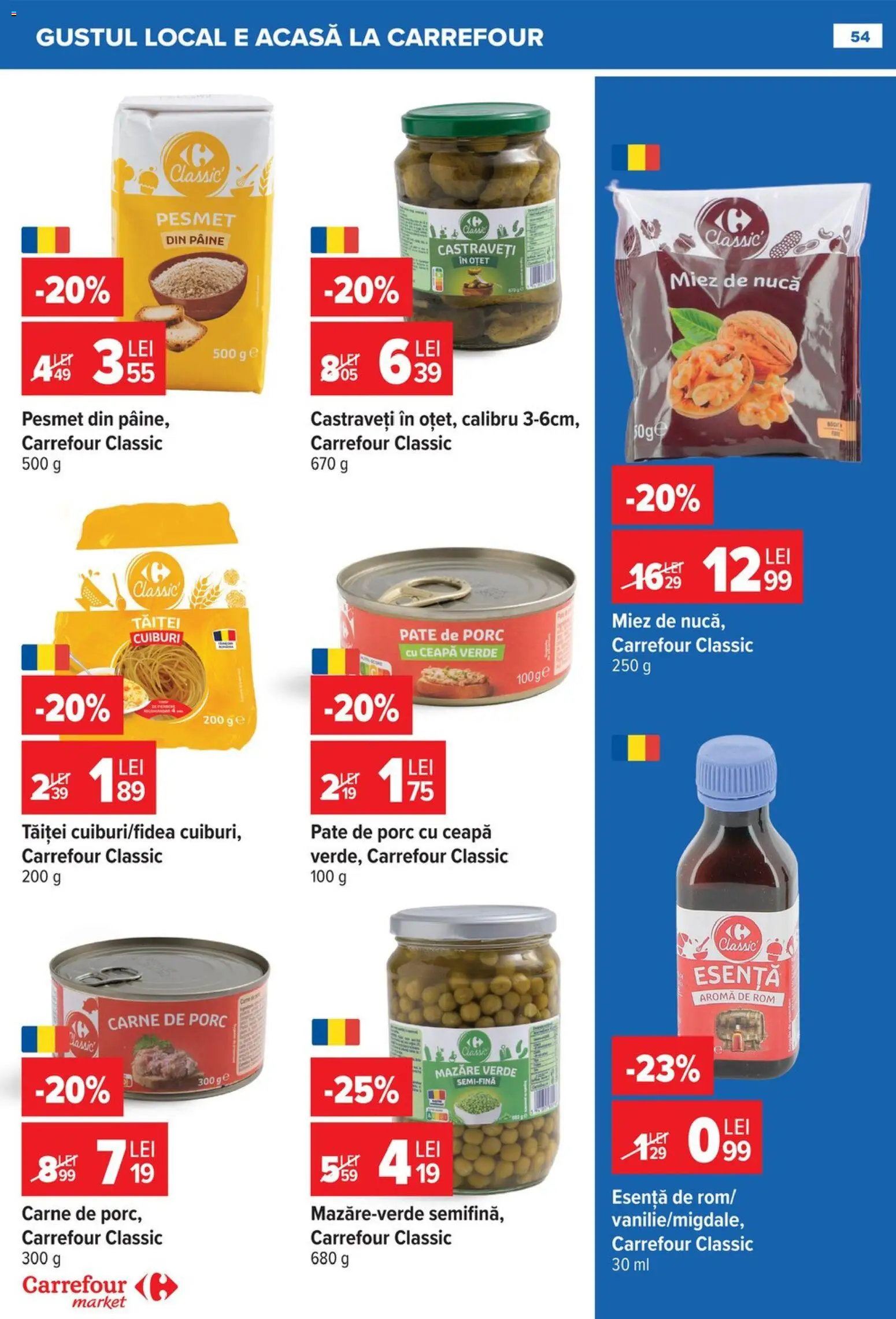 Noul catalog Carrefour – valabil de la 15.07.2026 | Pagină: 54