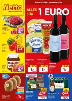 Netto Marken-Discount Prospekt Leonberg ab 21.09.2026 gültig