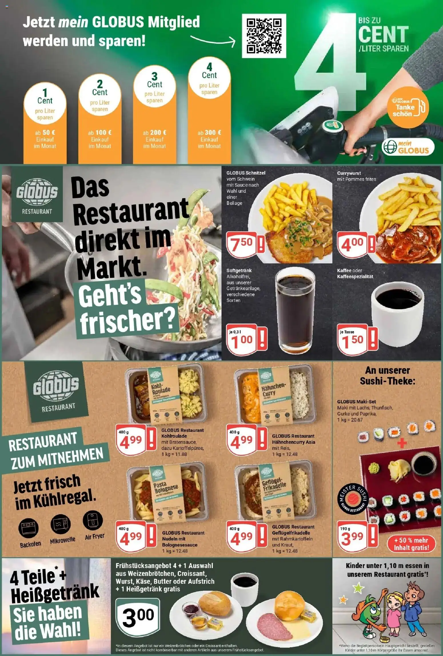 Globus Prospekt Hermsdorf (ab 17.08.2026) » Angebote online | Seite: 2 | Produkte: Hahnchen, Pommes frites, Croissant, Backofen