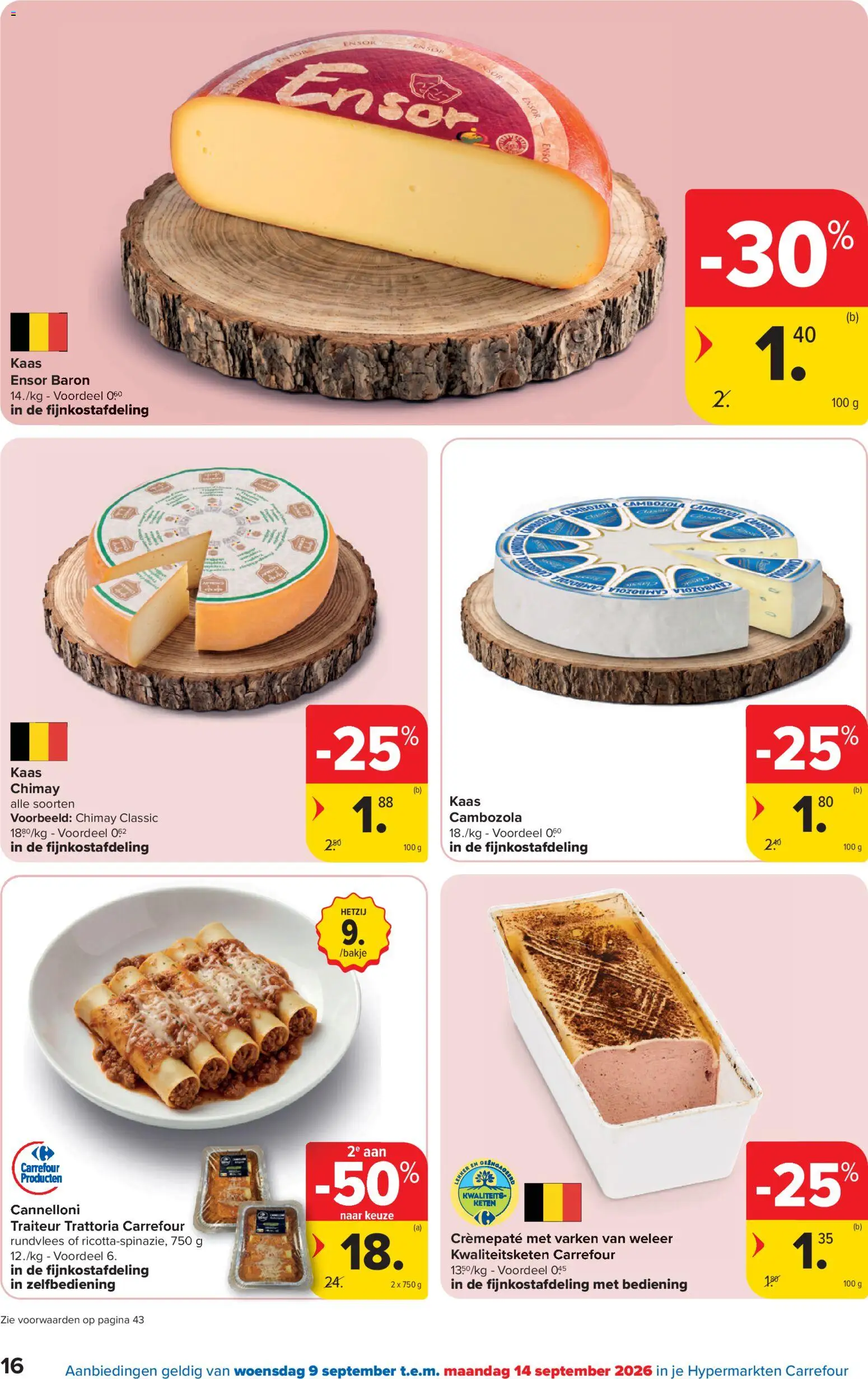 {H1} | Pagina: 16 | Producten: Pâté, Rundvlees, Kaas