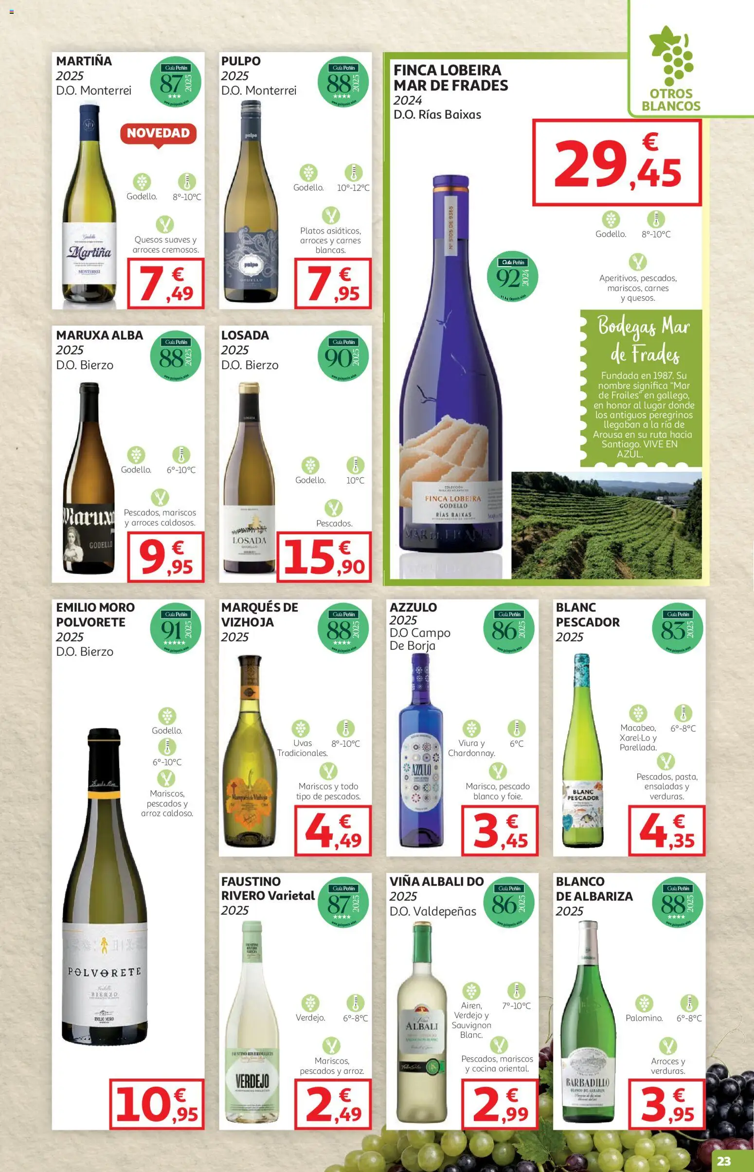 Alcampo - HG Castilla La Mancha │ válido desde el 08/10/2026 | Página: 23 | Productos: Uvas, Arroz, Pescado, Mariscos
