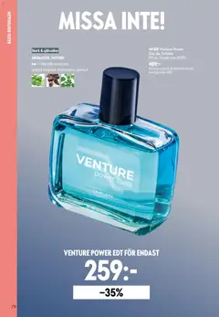 Oriflame erbjudanden 11/26 - Förhandsvisning av reklamblad från butik Oriflame aktuell från 05/08/2026 | Sida: 78 | Produkter: Eau de toilette