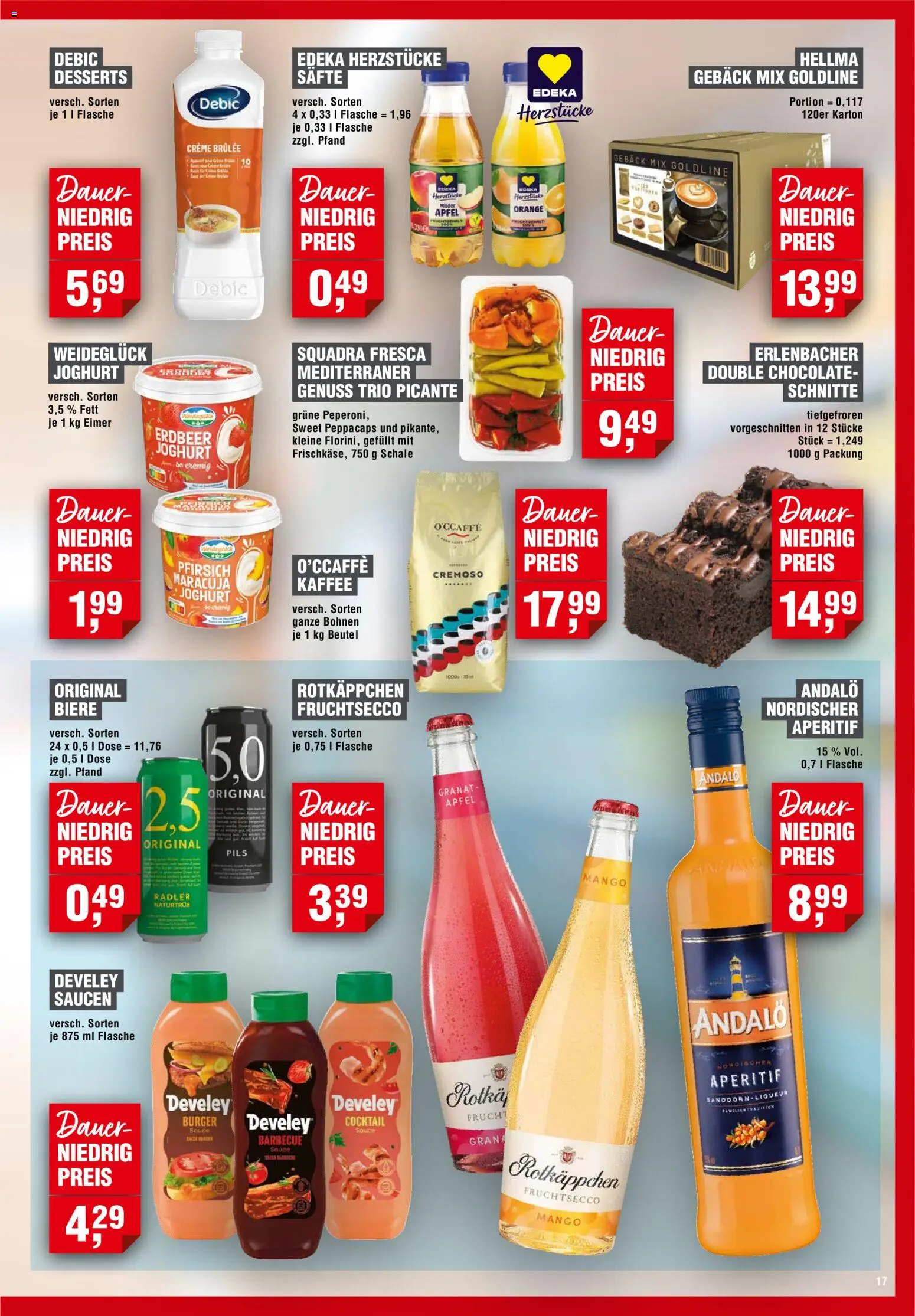 Handelshof Prospekt – gültig ab 05.11.2026 | Seite: 17 | Produkte: Äpfel, Creme, Radler, Mango