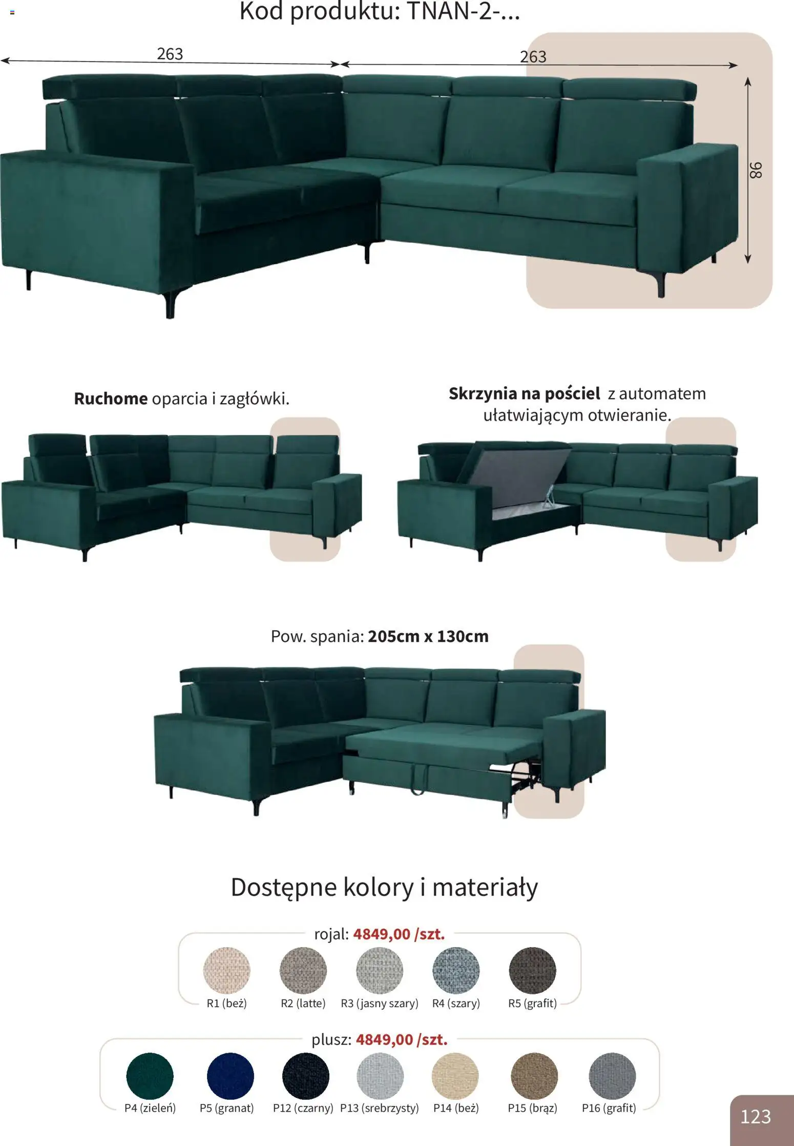 Bodzio Katalog od 01.08.2026 | Strona: 123 | Produkty: Pościel
