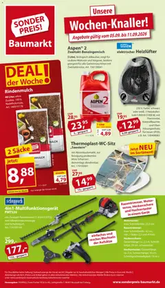 Sonderpreis Baumarkt Prospekt ab 05.09.2026 gültig