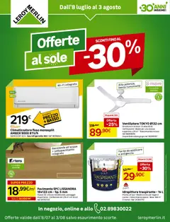 Anteprima del volantino Leroy Merlin catalogo valido a partire dal 08/07/2026