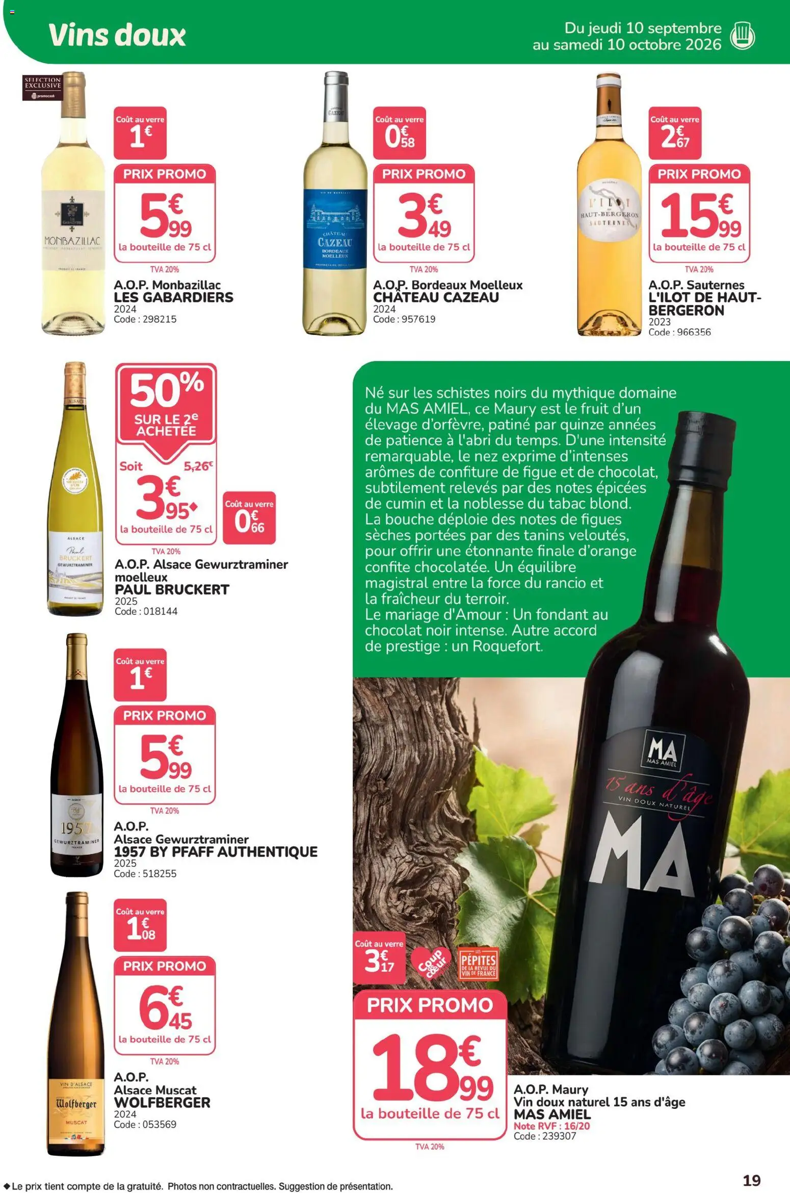 {H1} | Page: 19 | Produits: Figue, Figues, Alsace gewurztraminer, Vin