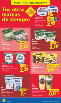 Vista previa KAIKU Caffè Latte / Matcha Latte, 3 variedades: café solo, té matcha o toque vainilla. 230 ml válido desde el 24/08/2026 | Página: 36