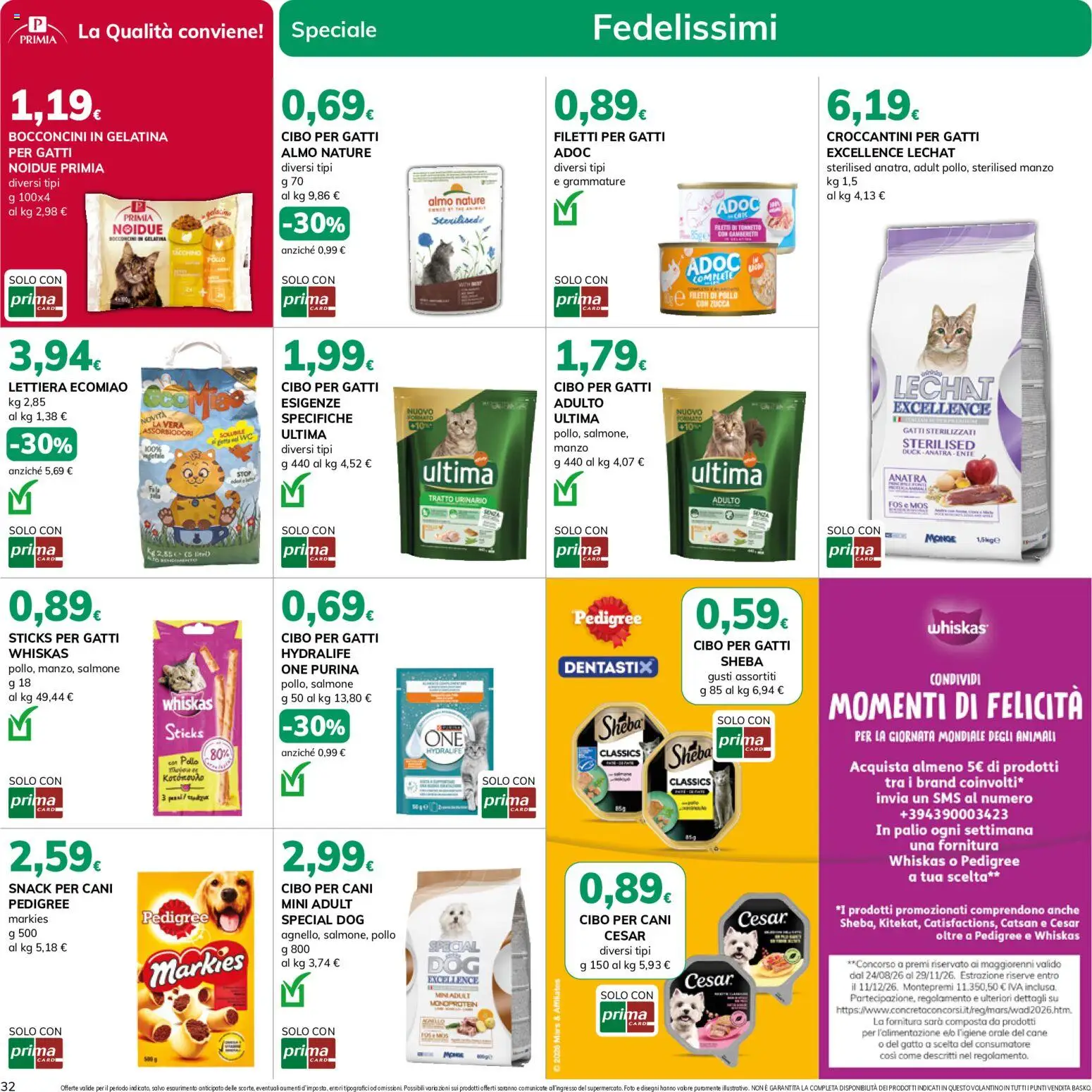 Volantino Basko del 13/10/2026 | Pagina: 32 | Prodotti: Pollo, Salmone, Manzo, Anatra
