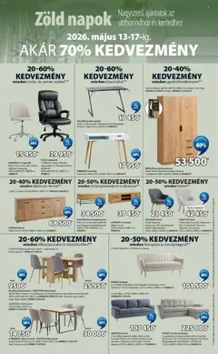 JYSK akciós újság - amely érvényes a következő dátumtól: 13.05.2026 | Oldal: 5 | Termékek: Drón, Plüss, Gardróbszekrény, Lábtartó