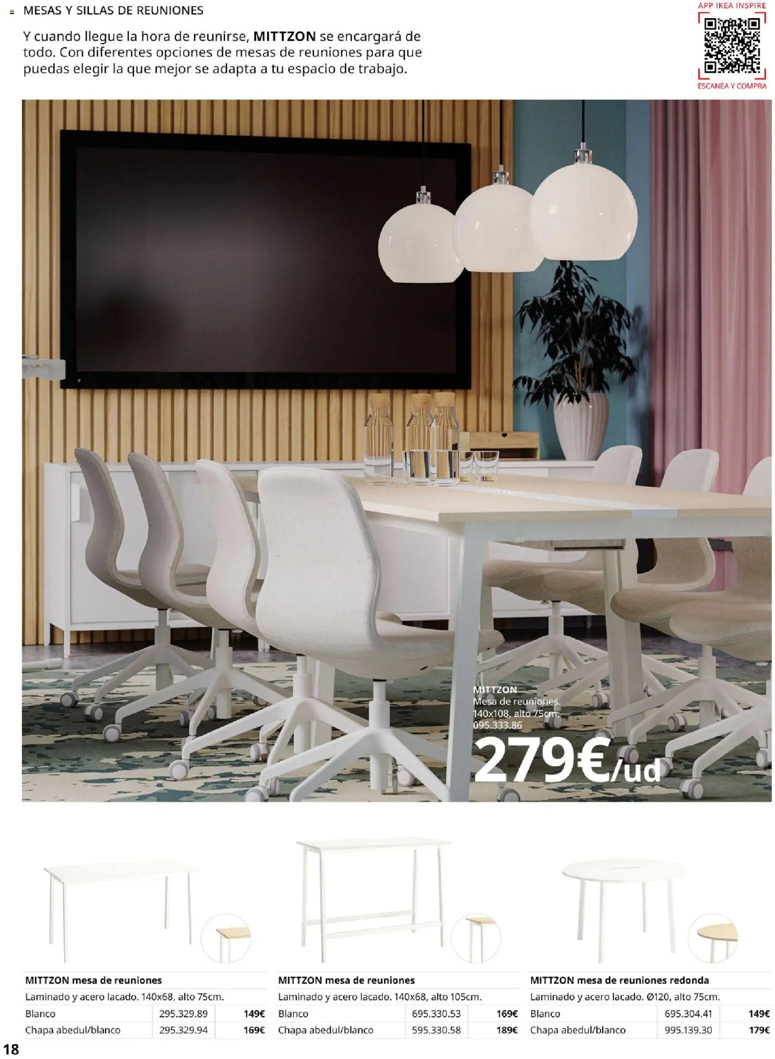 IKEA - Oficina profesional │ válido desde el 01/09/2026 | Página: 18 | Productos: Mesa